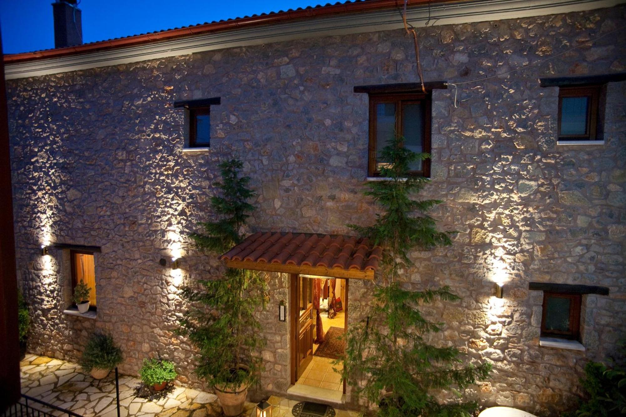 Ontas Guesthouse & Spa Arachova Exteriör bild